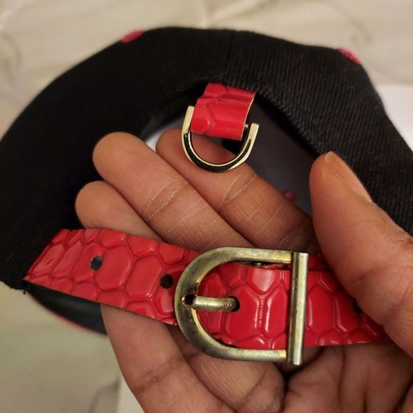 Faux Leather Cap - Picture 3 of 3